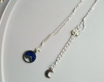 Bracelet, Earrings and Necklace with hematite stone stars. City of Starlight.