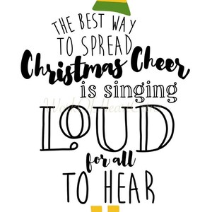 Spreading Christmas cheer elf art