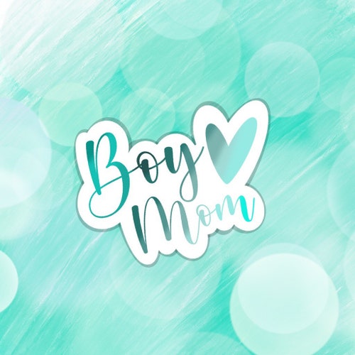 Hashtag Boymom Car Decal boymom Car Decal Mom Car Decal Etsy
