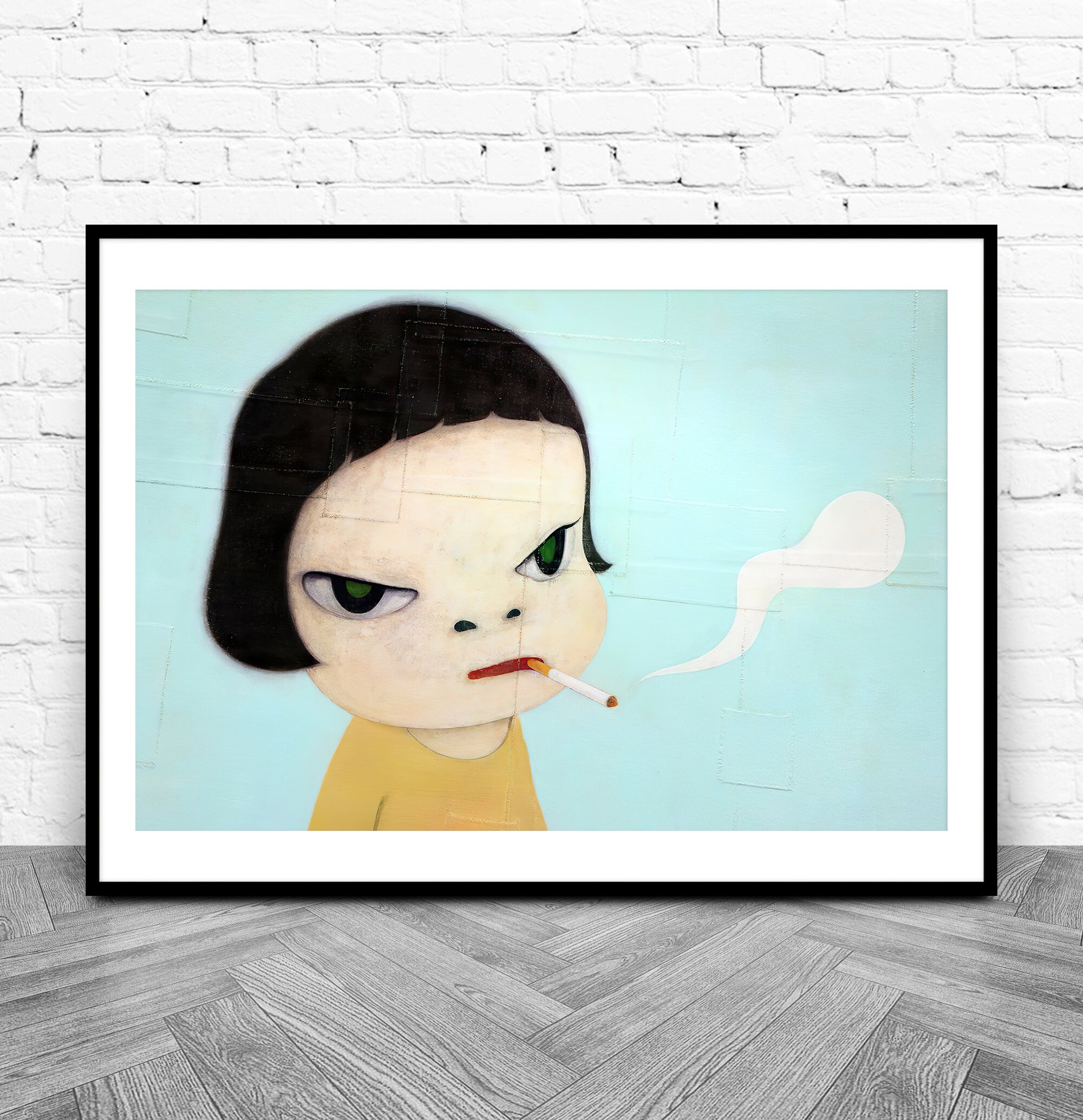 Too Young To Die By Nara Yoshitomo Matte Paper Poster Etsy Canada