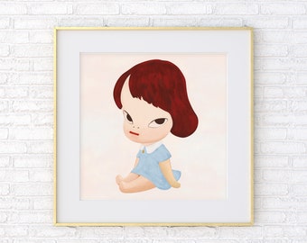 Yoshitomo Nara Print Etsy Yoshitomo Nara Print Etsy