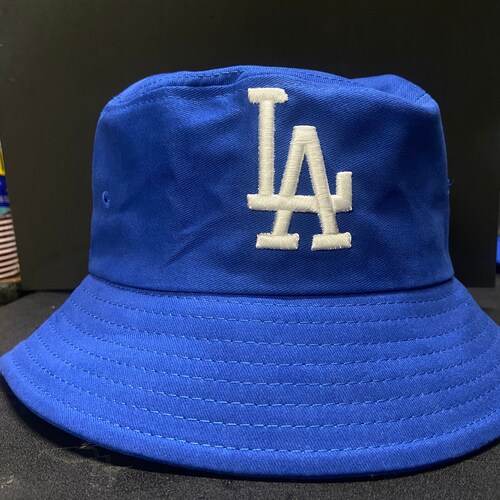 La Dodgers Bucket Hat Etsy