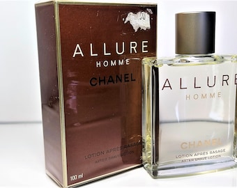 Allure Homme Chanel 1999 LOCIÓN APRÈS RASAGE 100 ml 3.4 fl.oz Fragancia  Vintage para Hombres