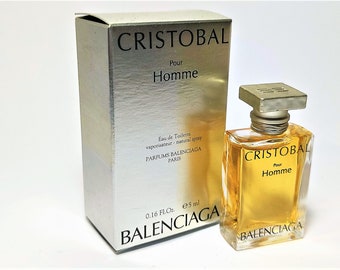 BALENCIAGA-CRISTOBAL POUR HOMME-EDT eau de toilette 100ml EUR 150,00 -  PicClick IT