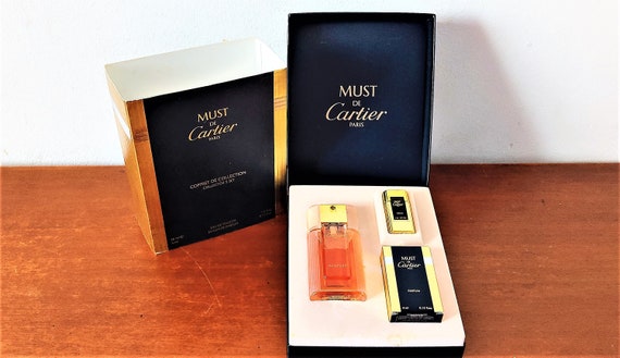 MUST De CARTIER Coffret De Collection/collectors Set Eau De | Etsy Australia