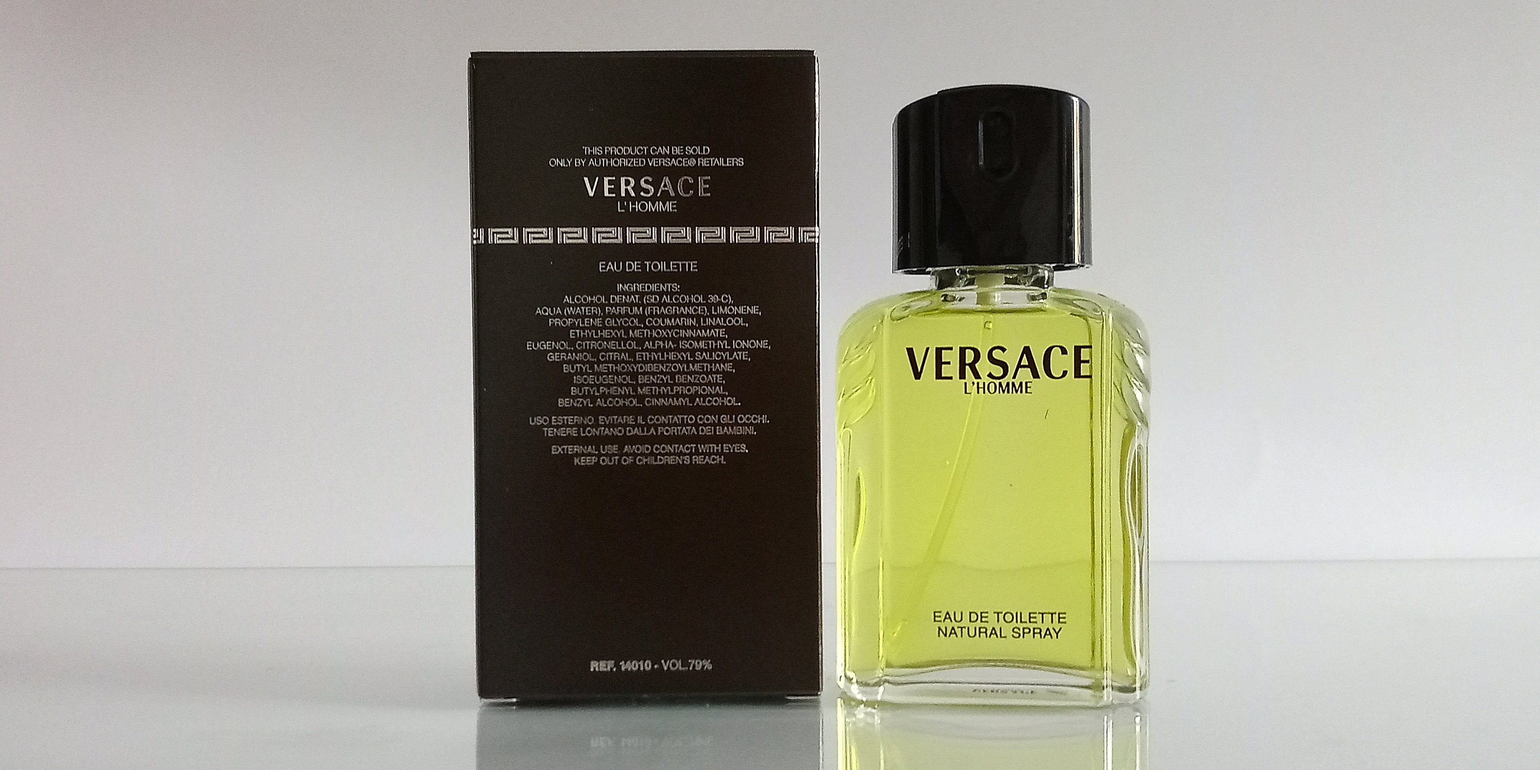 Versace L HOMME Eau De Toilette Spray natural 100 ml 3.4 US Etsy