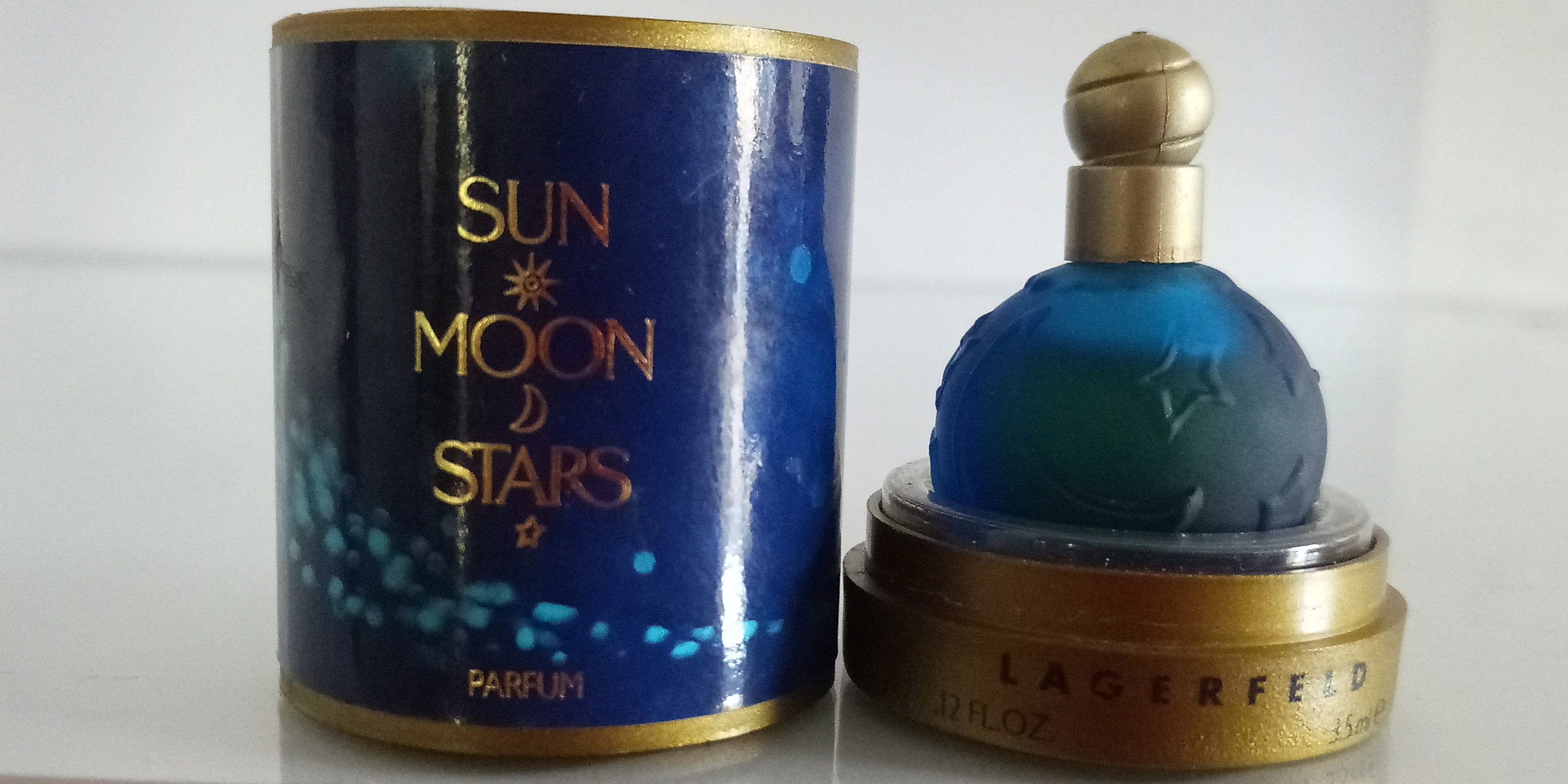 Karl Lagerfeld Sun Moon Stars Parfum Perfume Mini Miniature Sample w/ Box  3.7ml