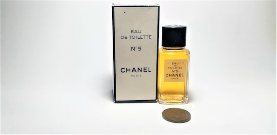 Vintage Chanel No. 5 Bottle Made in France Eau de Parfum 3.4 Fl OZ