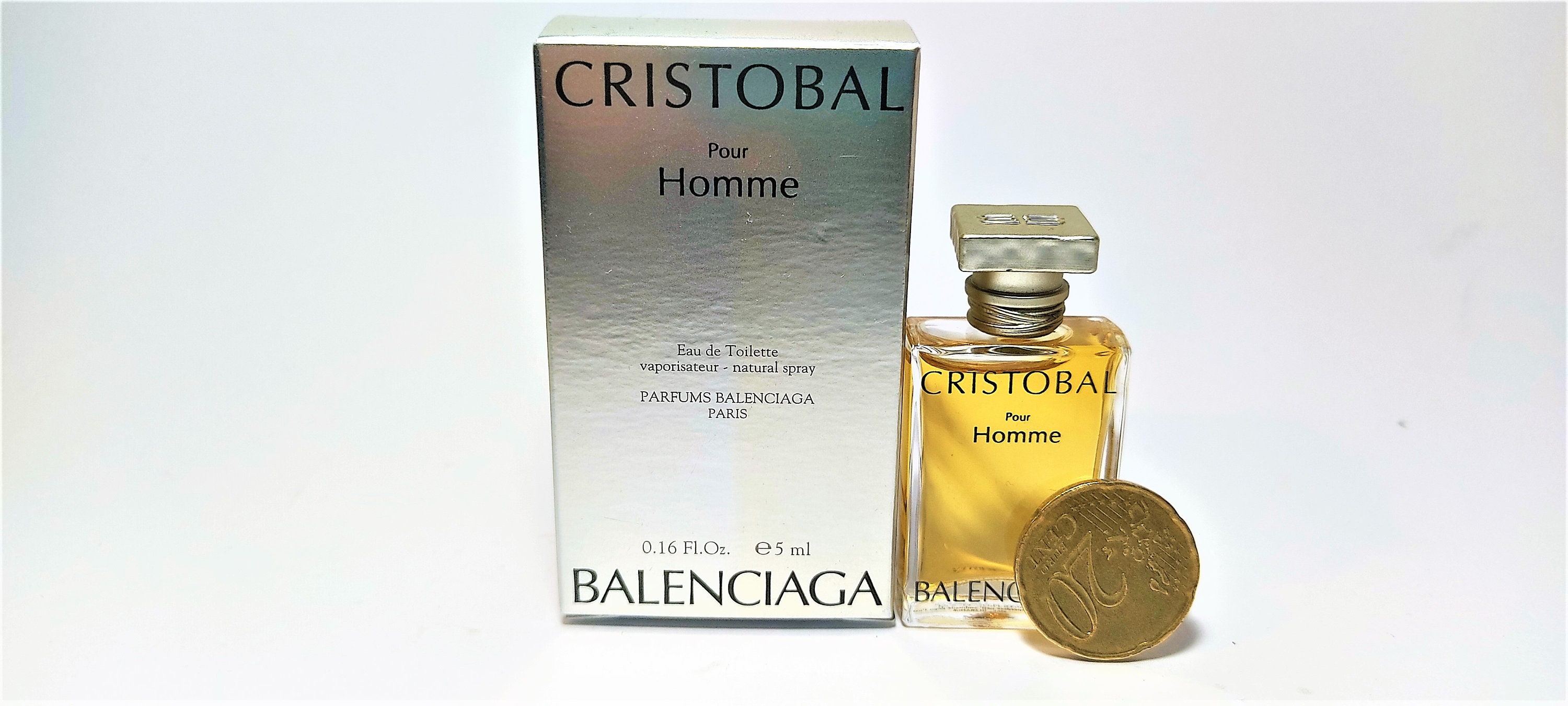 Cristobal Pour Homme Miniature EAU DE TOILETTE 5 Ml - Etsy