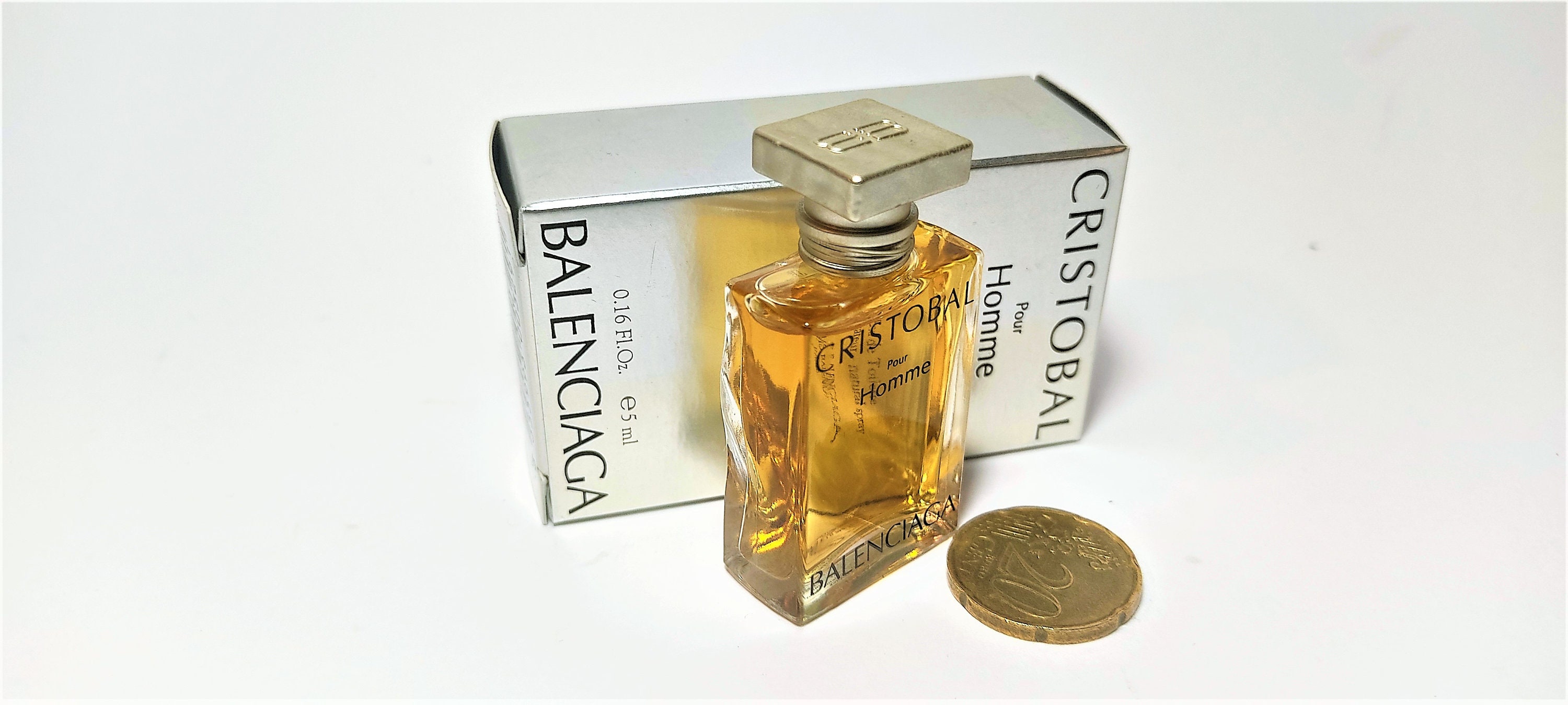 Cristobal pour Homme Balenciaga Miniature EAU DE TOILETTE 5 ml | Etsy Italia