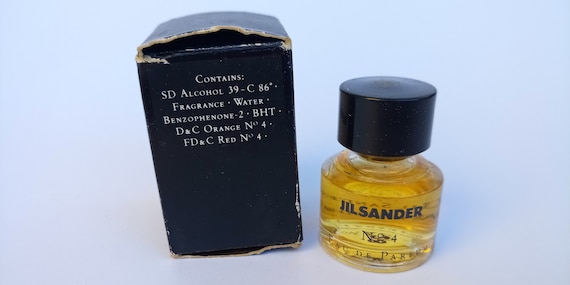 Interpersoonlijk Koppeling Continentaal Jil Sander No. 4 1990 Miniature Eau De Parfum 5ml 0.17 Fl.oz - Etsy