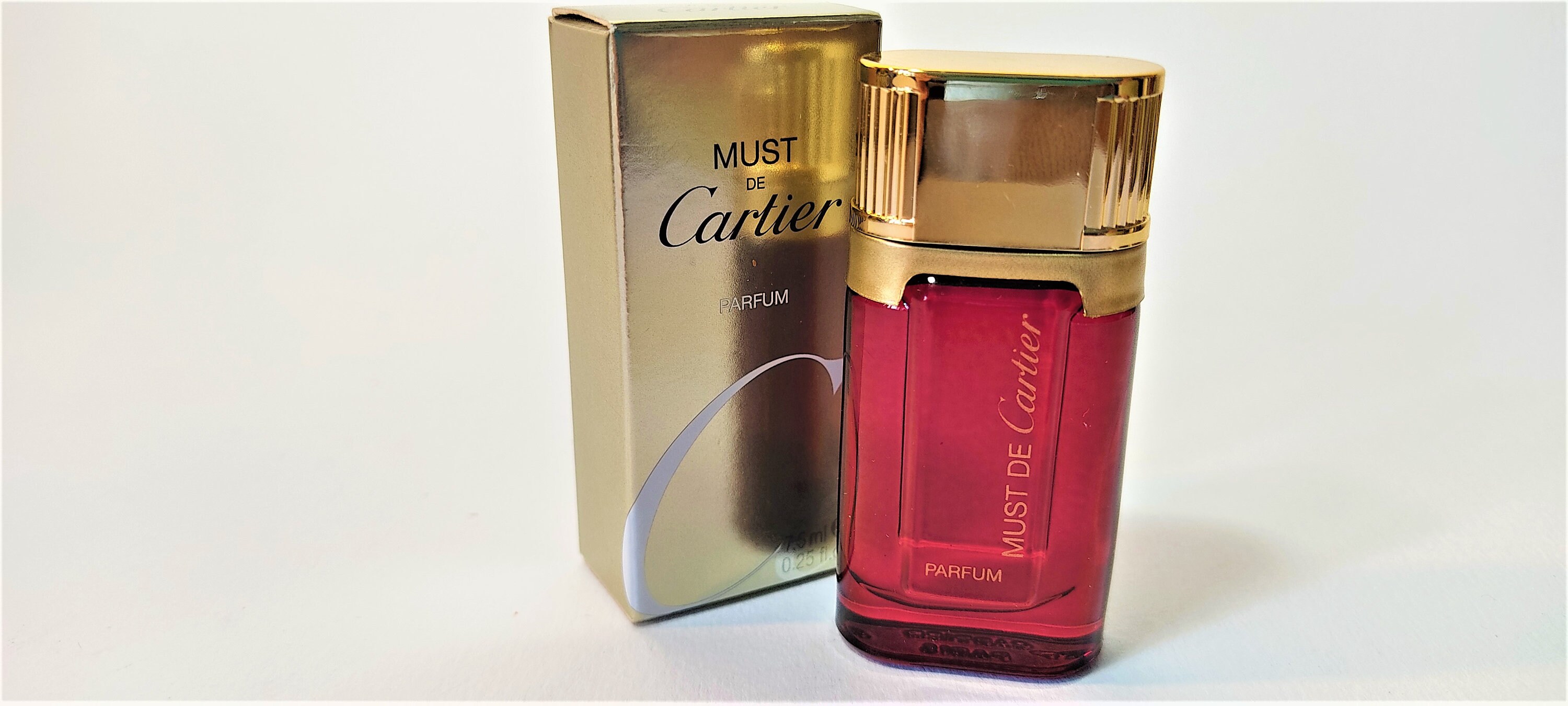 Must De Cartier Parfum 7.5 Ml 025 Fl.oz Vintage Mignon | Etsy Australia