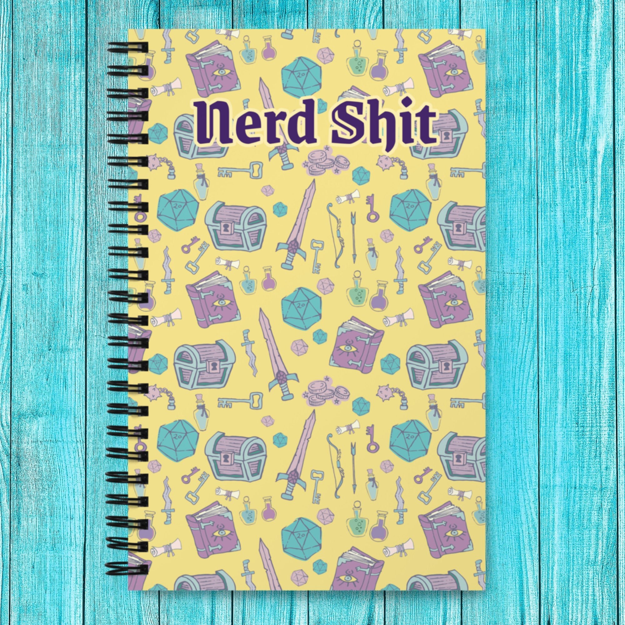 Nerdy Notebook (various designs)