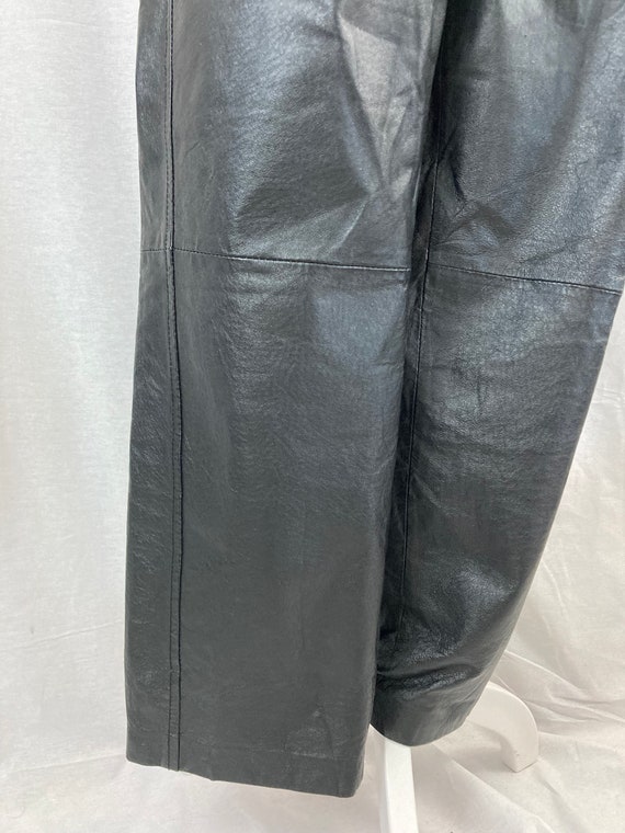 1990's Leather Pants - image 10