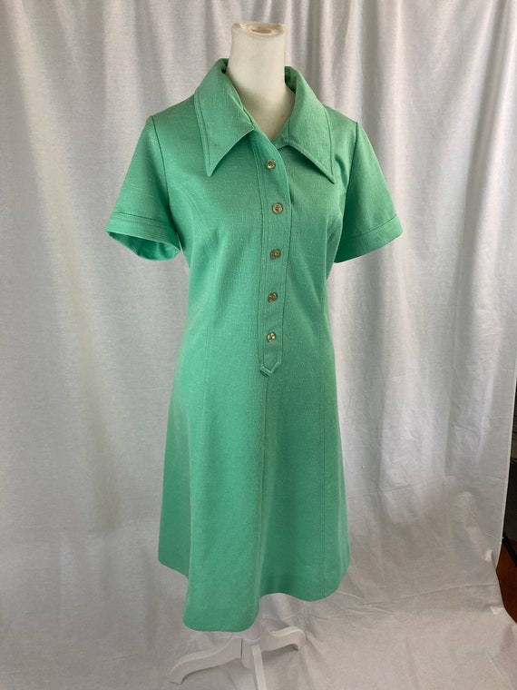 1960's Lime Green Dress - image 2