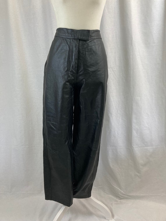 1990's Leather Pants - image 3