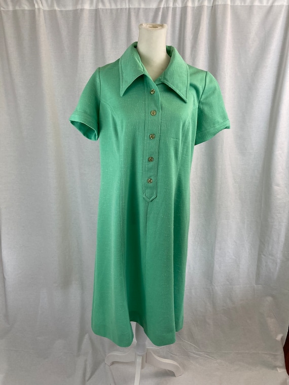 1960's Lime Green Dress - image 3
