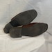 Vintage Leather Acrylic Mules