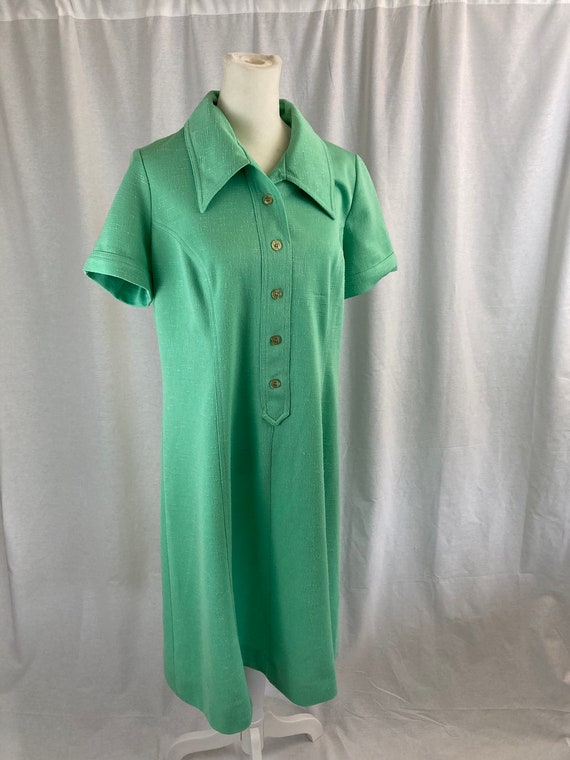 1960's Lime Green Dress - image 4