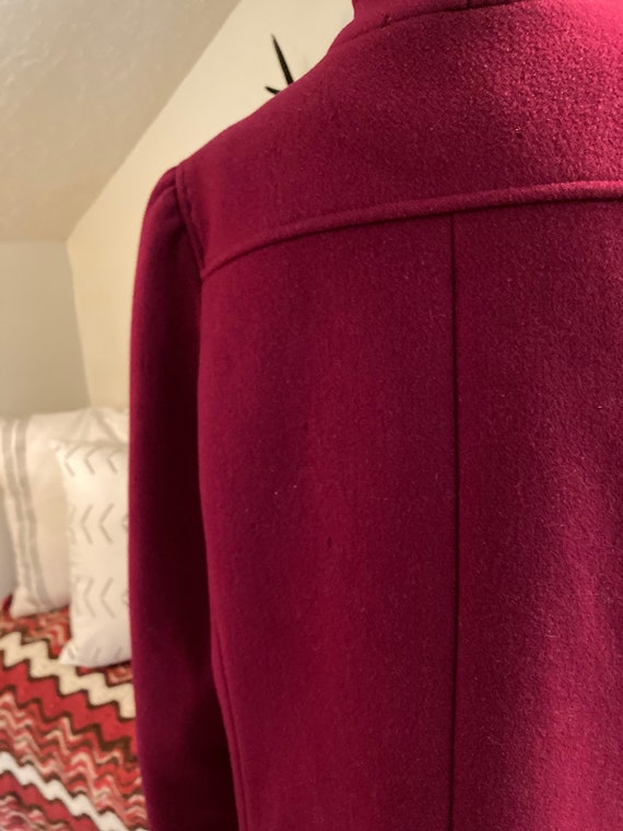 Vintage Wool Coat With Toggle Buttons Gem