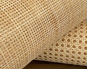 SQUARE MESH Cane webbing Radio Weave Rattan pre woven canning - Width: 400cm x Length 1m/2m/3m/4m/5m/6m