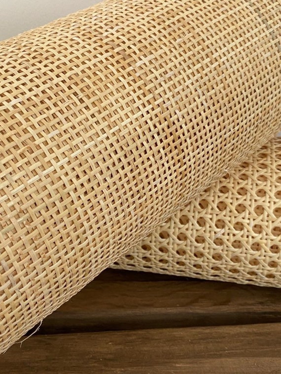 SQUARE MESH Cane Webbing Radio Weave Rattan Pre Woven Canning