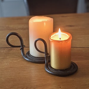 Candle Holder - Hand Forged