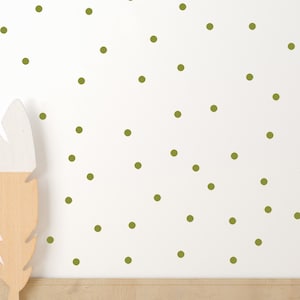 Points Set 108 Pieces Wall Decal for Baby Room V293 Sticker Sticker Circle Wall Sticker Children&#39;s Room Circles Dots Adhesive Dots | OLIVE