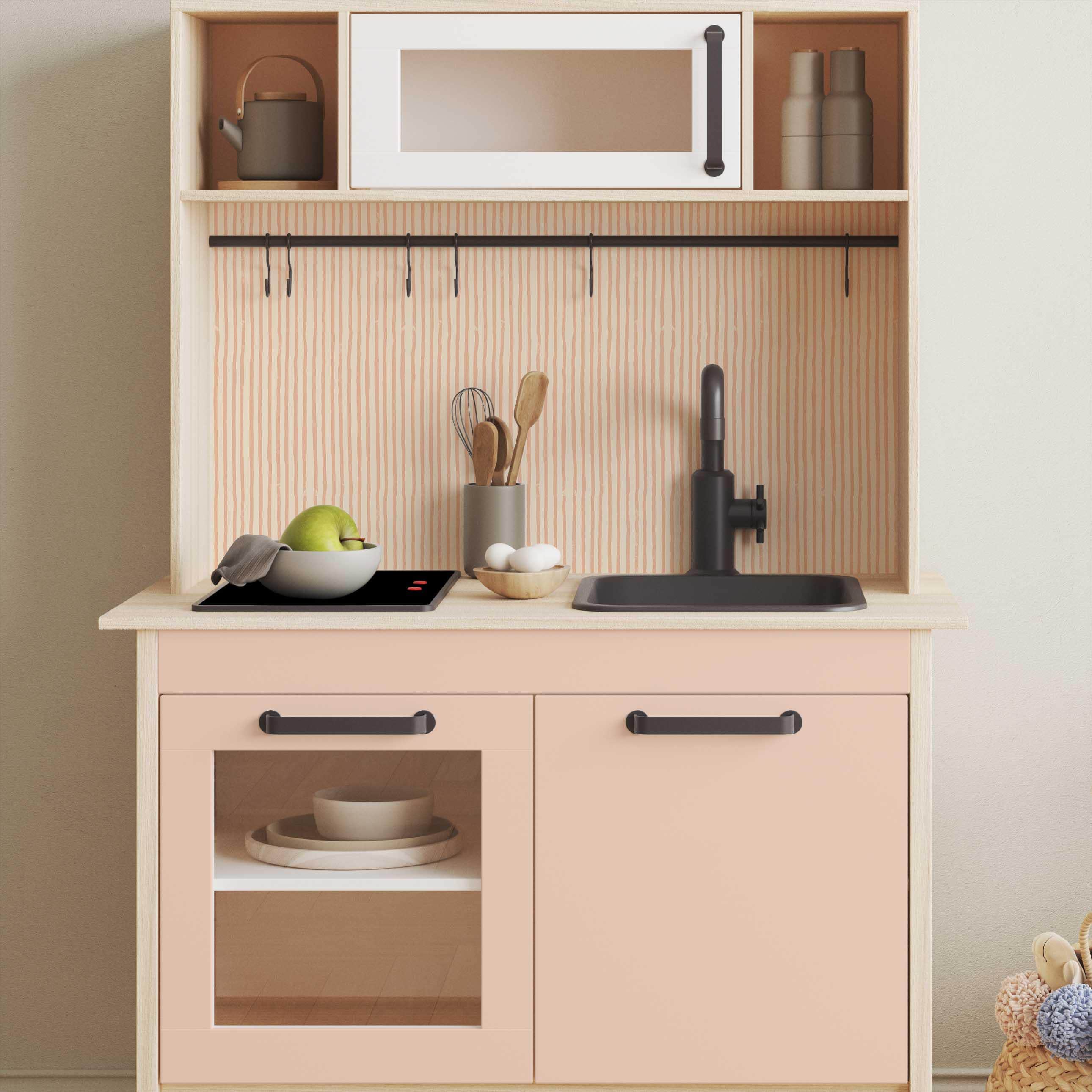 ステッカー IKEA DUKTIG 子供用キッチン おままごとキッチン 粘着 