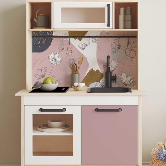 ステッカー IKEA DUKTIG 子供用キッチン おままごとキッチン 粘着 
