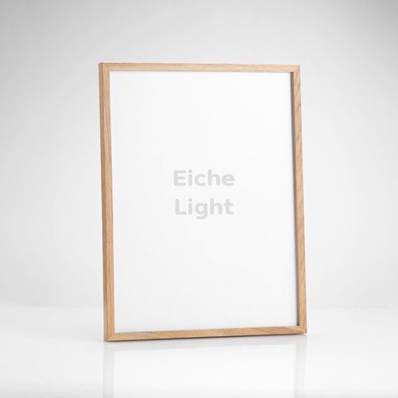 Marco De Fotos De Madera 8x10 Pulgadas: Varios Colores (negro, Blanco, Roble, Verde) Hecho A Mano En Reino Unido