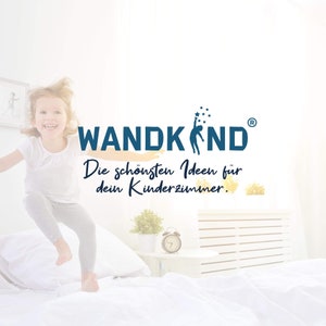 Löwe & Schmetterlinge V357 Wandtattoo Kinderzimmer Wandaufkleber Sticker Aufkleber mit Sterne Löwen Safari Löwenwelpe Baby zdjęcie 6