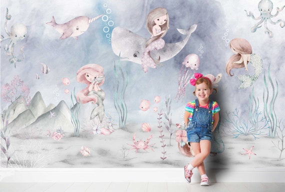 baby-mermaid-wallpaper-mermaid-baby-girl-stock-illustrations-5-955