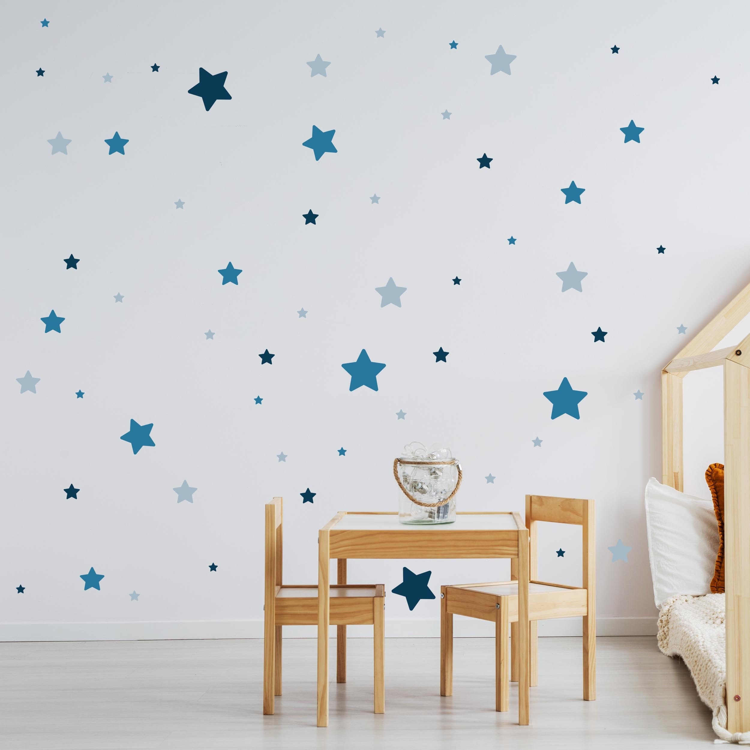 Stars Set Wall Decal for Baby Room V281 Sticker Sticker Sky Etsy UK