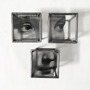 Da Vinci Inspired Steel Wall Sculpture: Renaissance Home Decor