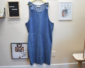 crossroads denim dress