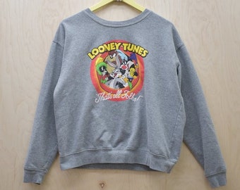 looney tunes cropped sweatshirt