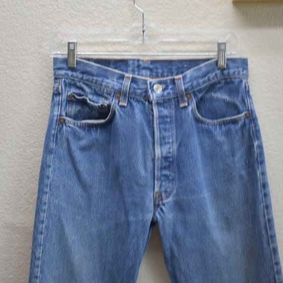 Vintage Levi's XX  Button Fly Straight Jeans W32 - image 3