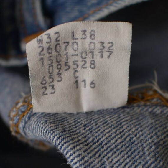 Vintage Levi's XX  Button Fly Straight Jeans W32 - image 6