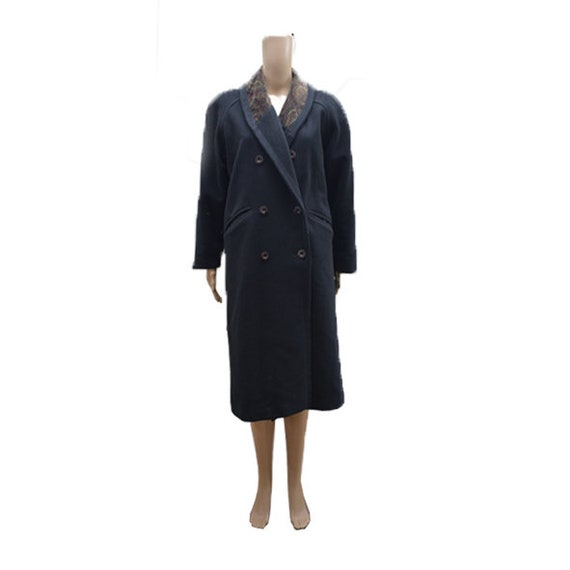 DONNYBROOK Vintage Black Wool Coat