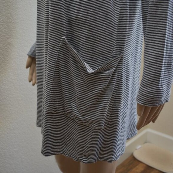 Eileen Fisher Organic Linen Long Sleeve  Pullover… - image 4
