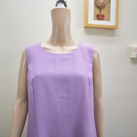 Koret Vintage Two Piece Suit Formal Lavender Dress - image 7