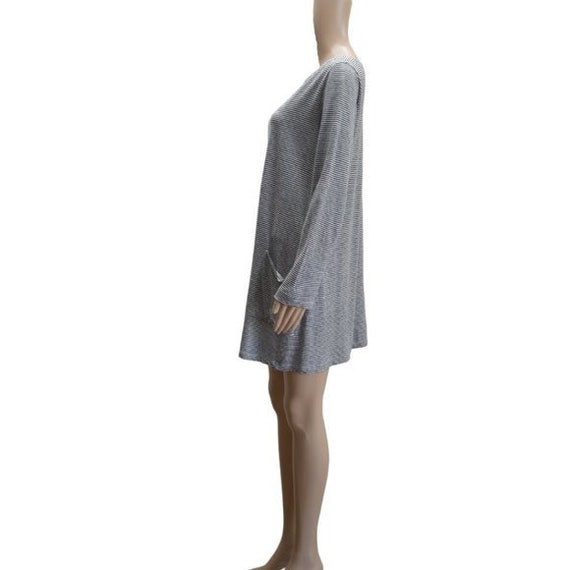 Eileen Fisher Organic Linen Long Sleeve  Pullover… - image 2