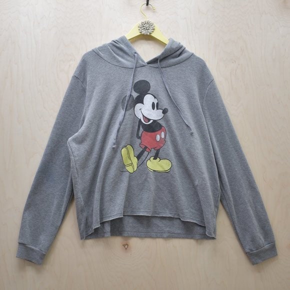 Mickey Crop Sweater - Etsy