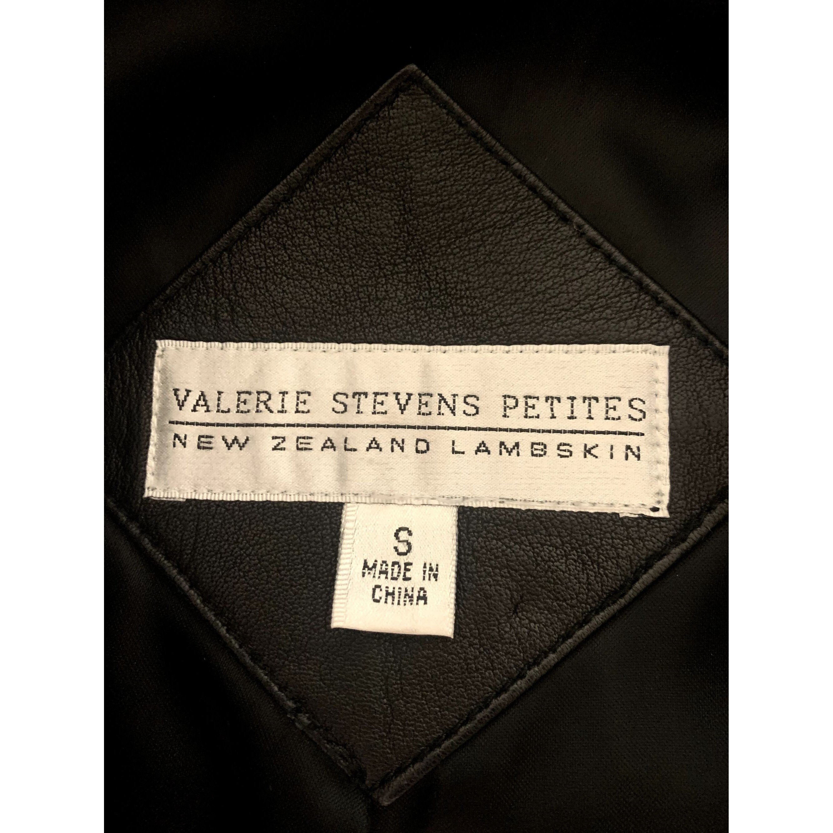 Valerie Stevens Lambskin Leather Trench Coat Small - Etsy