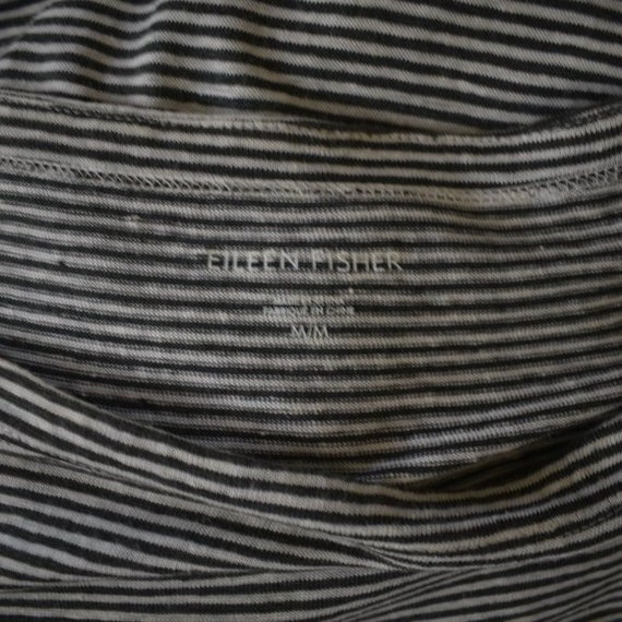 Eileen Fisher Organic Linen Long Sleeve  Pullover… - image 5