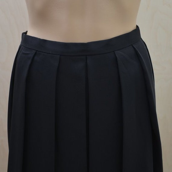 Adrianna Papell Chiffon Pleated Maxi Skirt 46 - image 3