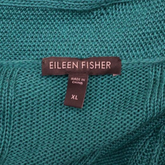 Eileen Fisher Linen/Silk Waterfall  Cardigan XL - image 7