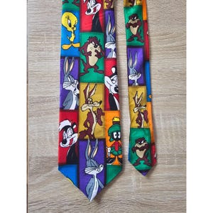 Looney Tunes Vintage Cartoon Y2K Krawatte