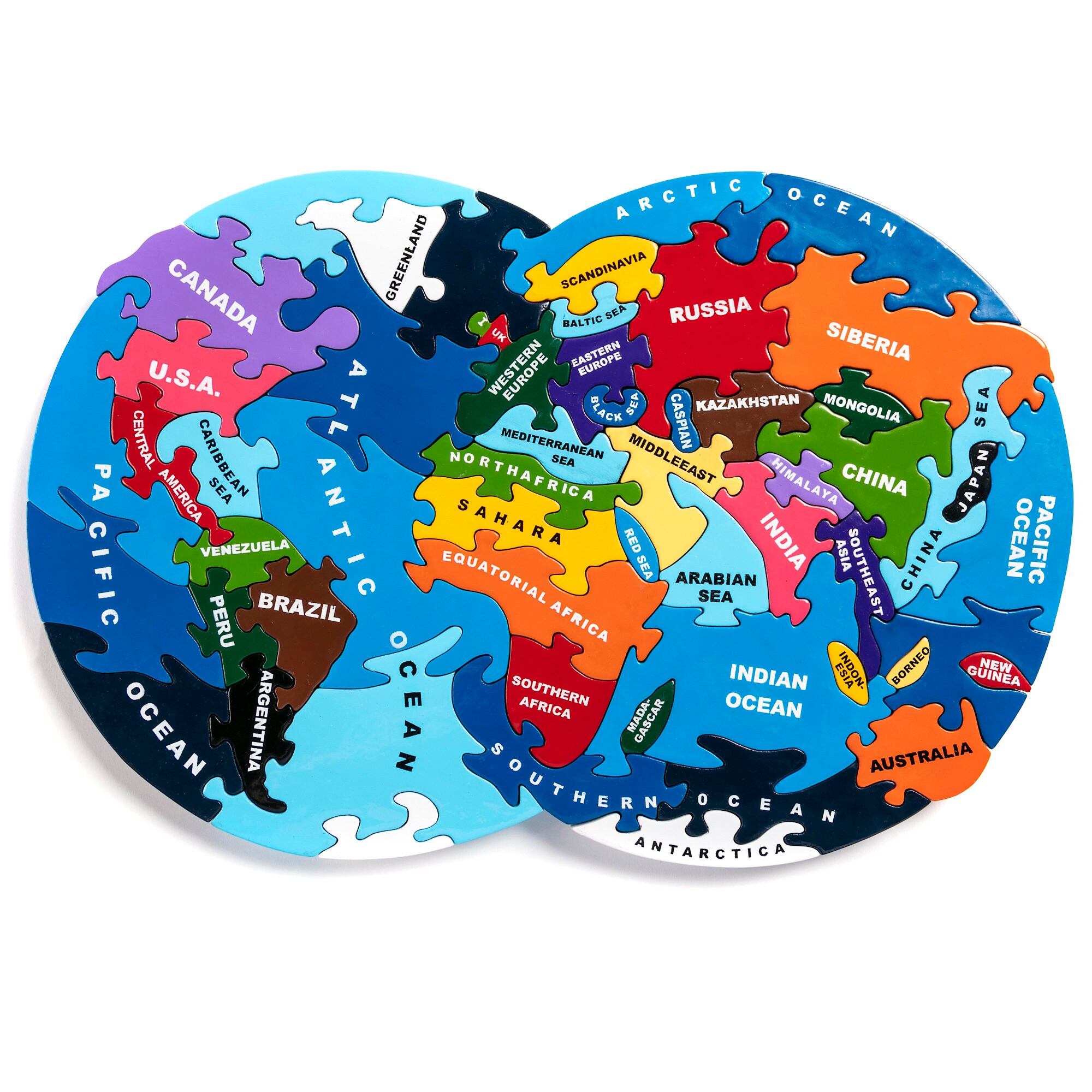 Jigsaw outlet puzzle world